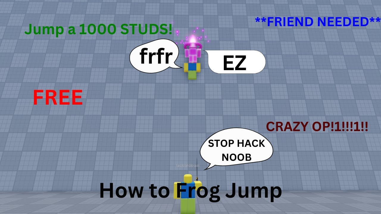 How To Frog Jump Youtube