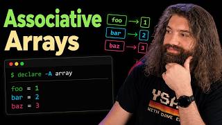 Associative Arrays in Bash - Bash Scripting Course (pt21)