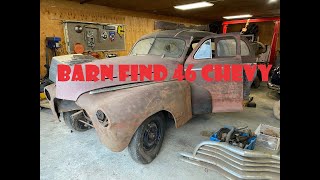 1946 Chevy Stylemaster  Barn Find - 42,000 original miles