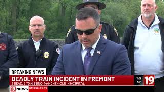 Officials give update on search for missing 5-year-old girl in Sandusky River