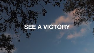 See A Victory - Lyric Video (Acoustic) | Worship Music for Courage, Faith, Trust (Elevation Worship)