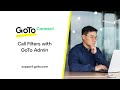 call filters with goto admin