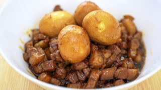 （超簡易）只需三種醬汁！台式滷肉飯 Taiwanese Braised Pork Rice