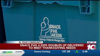 VIDEO: Snack Pak 4 Kids double up on Amarillo deliveries to meet holiday needs