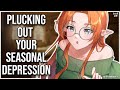 3DIO ASMR | Elf GF Plucks the Winter Blues Away | Personal Attention Sleep Aid