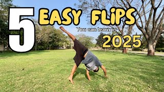 5 Easy Flips you can learn in 2025 | Bimal Rana