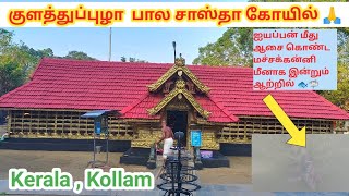 கேரளா குளத்துப்புழா பால சாஸ்தா கோயில் 🙏 || Kerala , Kollam District || Aanmiga Sirappu