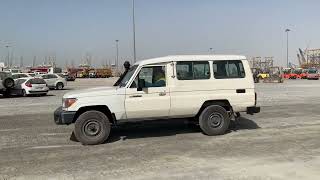 2015 Toyota Land Cruiser 78L 4x4 Sport Utility Vehicle - Dubai,UAETimedAuction|20\u002621September2022