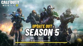 SEASON 5 UPDATE OUT NOW CODM | CALL OF DUTY MOBILE SEASON 5 BATTLE PASS 2021 | COD MOBILE S5 UPDATE