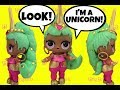 LOL Surprise Doll  GENIE UNICORN CUSTOM + Doll Story Video by Girly Girlz