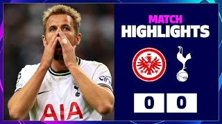 Eintracht Frankfurt 0-0 Spurs | UEFA Champions League HIGHLIGHTS