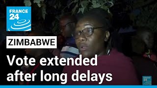 Zimbabwe high stakes vote spills into day two as opposition alleges rigging • FRANCE 24 English