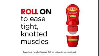 Deep Heat Muscle Massage Roll-On Lotion 10\