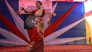 Nisola Aaire (বিষ্ণু প্ৰসাদ ৰাভা) An evergreen Assamese song.Performance by Nishita Kashyap(Sum)