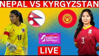 Nepal Vs Kyrgyzstan | International Women's Championship