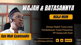 Wajah dan Batasan Wajah | Fardlu Wudlu | Ngaji Fathul Muin