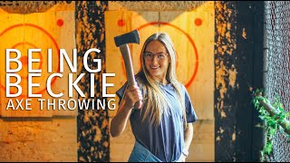 Janine Beckie: Axe Throwing Champion | Being Beckie 002