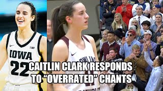 Caitlin Clark RESPONDS To Overrated Chants With 42 Points!! Legendary High School Performance!
