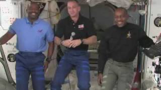 STS-129: AN INTERVIEW WITH "SPORTSCENTRE" AND OTHERS-part 1