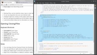 Quick Coding with Brackets Editing Shortcuts
