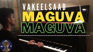 Maguva Maguva Piano Cover |  VakeelSaab | Tollywood | Sid Sriram | Pawan Kalyan | Rishabh D A