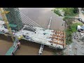 construction process of russey keo chroy changvar cable stayed concrete bridge