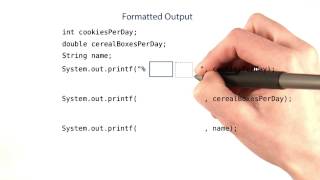 Practice Formatted Output - Intro to Java Programming