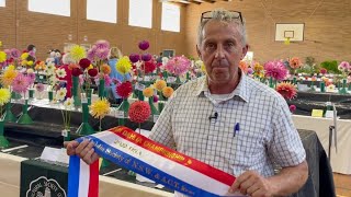 Australian Dahlia Championship 2022 with Warren Vigor of Dahlia Heaven