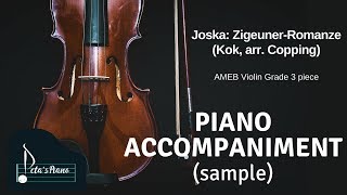 Joska: Zigeuner-Romanze (Kok, arr. Copping) - Piano Accompaniment (sample)