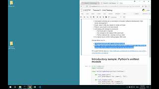Part 6: Introduction to unit tests and Python's unittest module