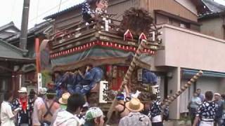 下仲町区　曳き廻し　（平成１７年本宿祭禮）