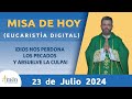 Misa de Hoy Mates 23 de Julio 2024 l  Padre Carlos Yepes | Eucaristía Digital