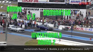 Street outlaws No prep kings Brainerd international Raceway Dominator Vs Boddie Jr