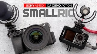 NEW DJI Osmo Action and Sony a6400 Mounts by SmallRig