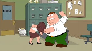 Peter beating people up - Family Guy Compilation