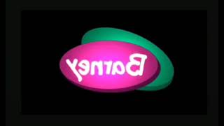 Barney Logo Reversed Mirror