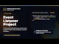 Event Listener Project Explained | FullStack Masterclass JavaScript Course