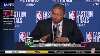 Coach Tyronn Lue | Eastern Conference Finals Game 4 Press Conference