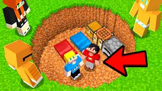 Ficamos Presos em um Buraco no Minecraft!