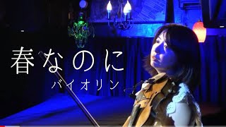 バイオリンで【春なのに】を弾いてみた！作詞・作曲　中島みゆき