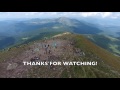 Красуня Говерла з висоти пташиного польоту hoverla view from the sky 4k