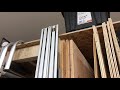 Wood working assembly table with storage part 2