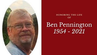 The Celebration of Life for Ben Pennington