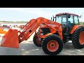 2011 kubota m135x tractor with la2253 loader