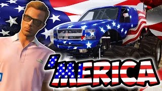 SquiddyPlays - GTA V RACES! - HELL YEAH 'MERICA!