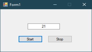 C# Tutorial - Timer control C#.NET | FoxLearn