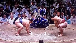 朝乃山 vs 千代丸 2017年大相撲秋場所9日目 20170918