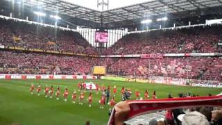 FC Hyme vor dem Spiel 1.FC Köln gegen Nürnberg