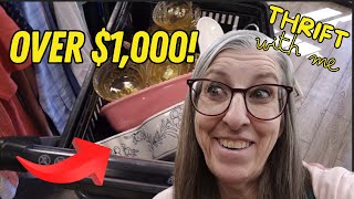 I FOUND OVER $1,000 of Resale Items at this Las Vegas Thrift Store