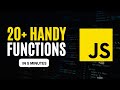 20+ Handy JavaScript Functions to Simplify Your Code | JavaScript Tutorial | BitBuddy